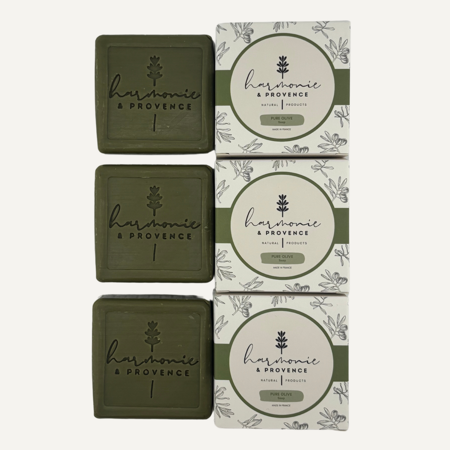 Oliven 3-Seifenset, 3 Stück